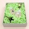 Raffia Paper Shreds, 100g Shredded Paper for Gift Box, Crinkle Cut Paper Shred Filler for Gift Wrapping & Basket Filling(Green)